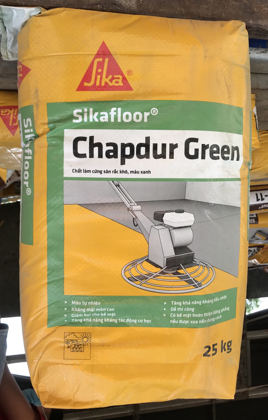 Bột xoa nền SIKAFLOOR CHAPDUR GREEN